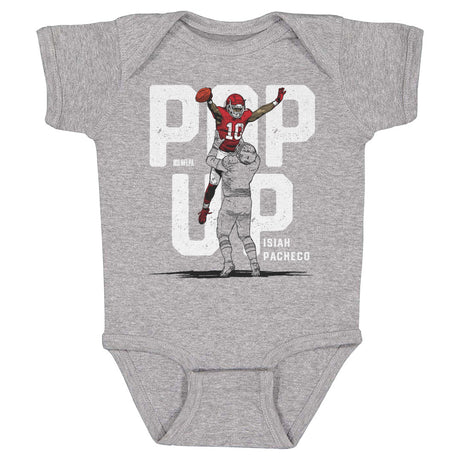 Isiah Pacheco Kids Baby Onesie | 500 LEVEL