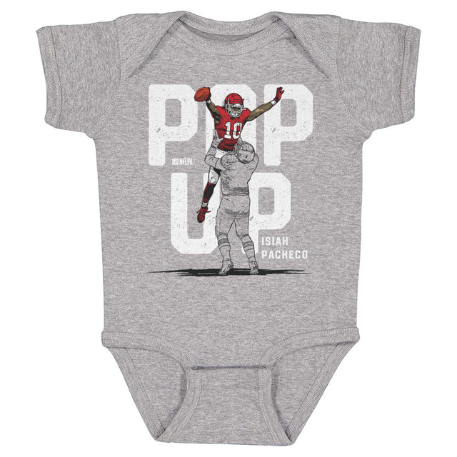 Isiah Pacheco Kids Baby Onesie | 500 LEVEL