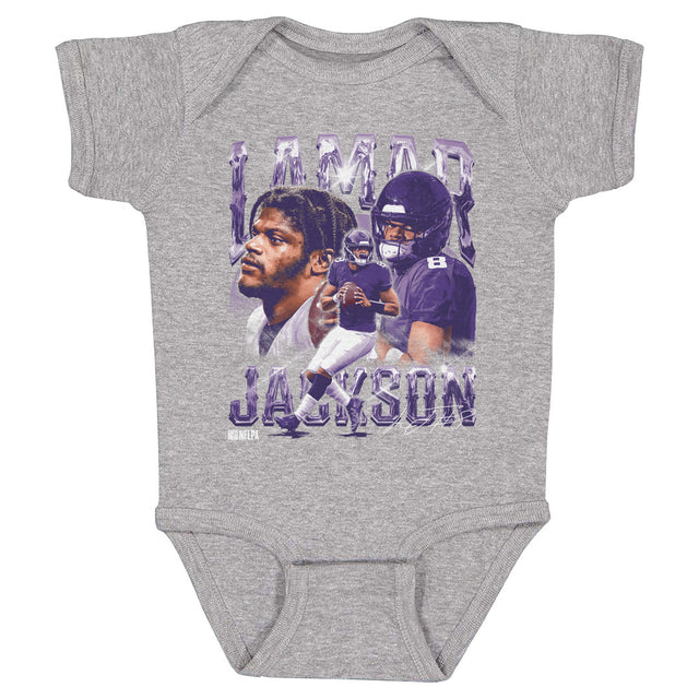 Lamar Jackson Kids Baby Onesie | 500 LEVEL