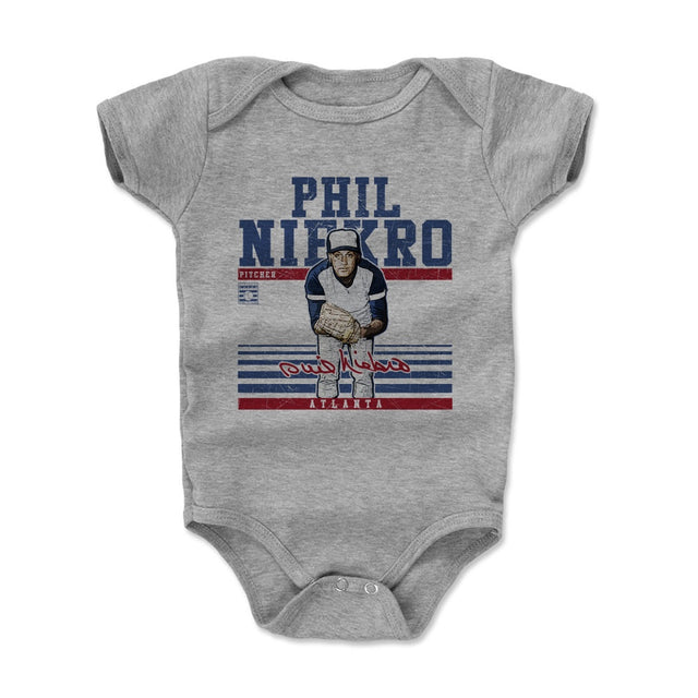 Phil Niekro Kids Baby Onesie | 500 LEVEL