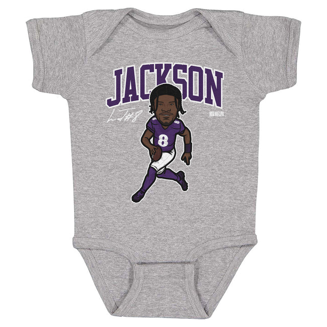 Lamar Jackson Kids Baby Onesie | 500 LEVEL