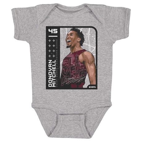Donovan Mitchell Kids Baby Onesie | 500 LEVEL