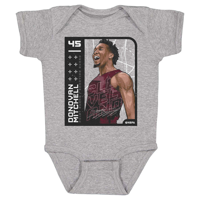 Donovan Mitchell Kids Baby Onesie | 500 LEVEL