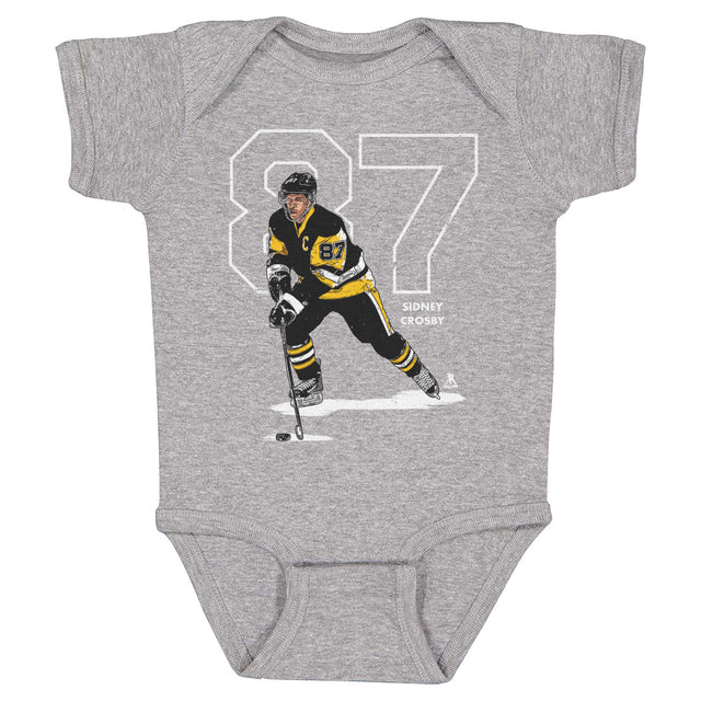 Sidney Crosby Kids Baby Onesie | 500 LEVEL