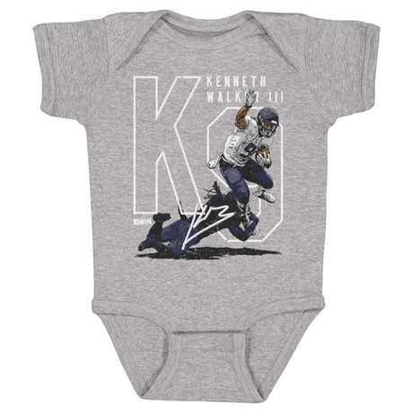 Kenneth Walker III Kids Baby Onesie | 500 LEVEL