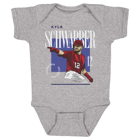 Kyle Schwarber Kids Baby Onesie | 500 LEVEL