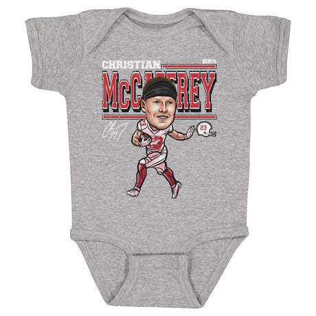 Christian McCaffrey Kids Baby Onesie | 500 LEVEL