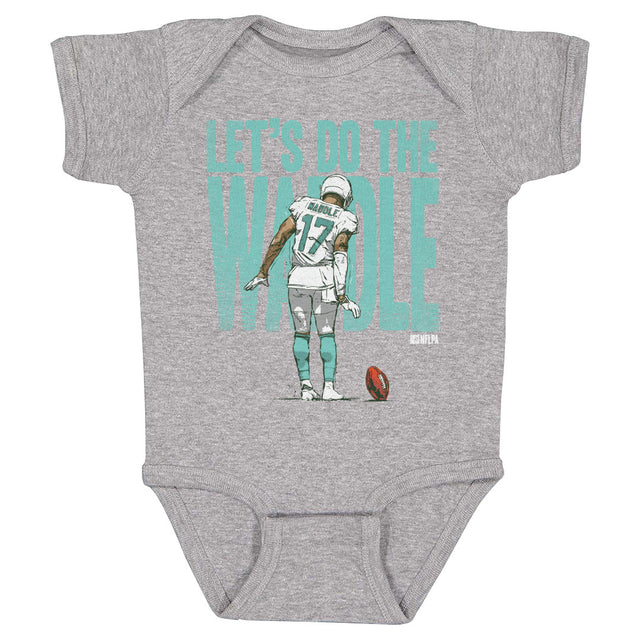 Jaylen Waddle Kids Baby Onesie | 500 LEVEL