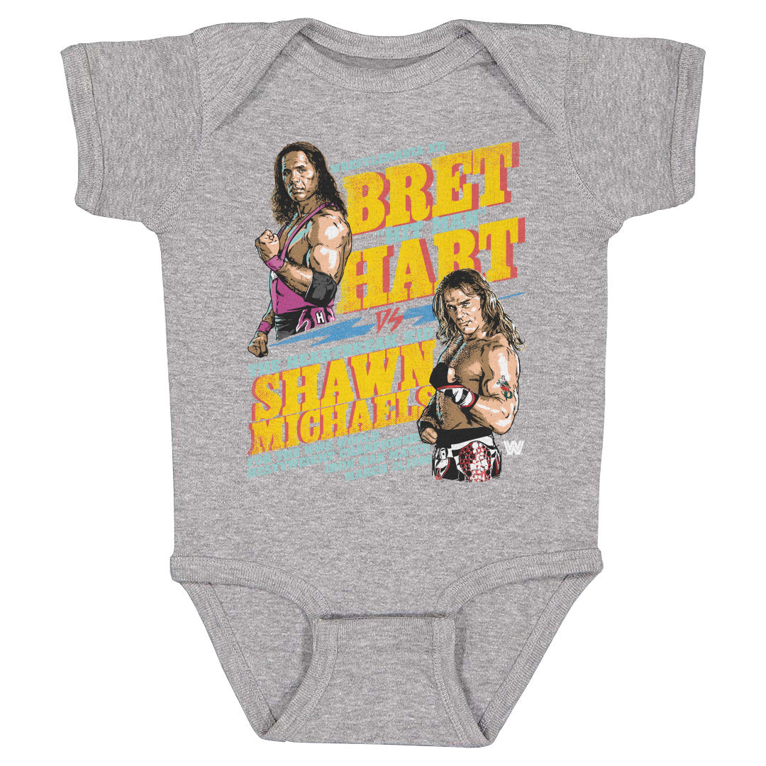 Bret Hart Kids Baby Onesie | 500 LEVEL