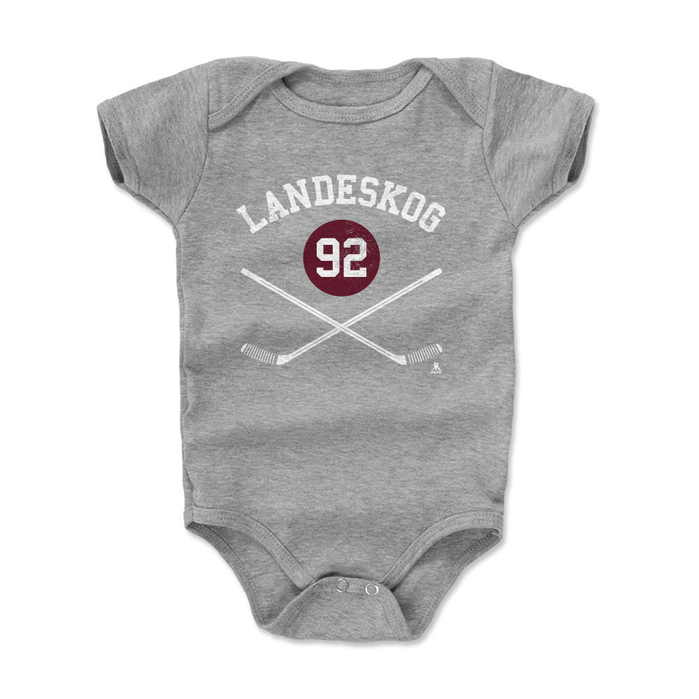 Gabriel Landeskog Kids Baby Onesie | 500 LEVEL