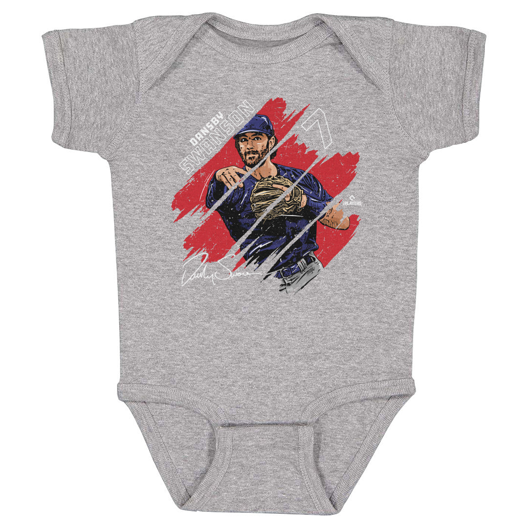 Dansby Swanson Kids Baby Onesie | 500 LEVEL