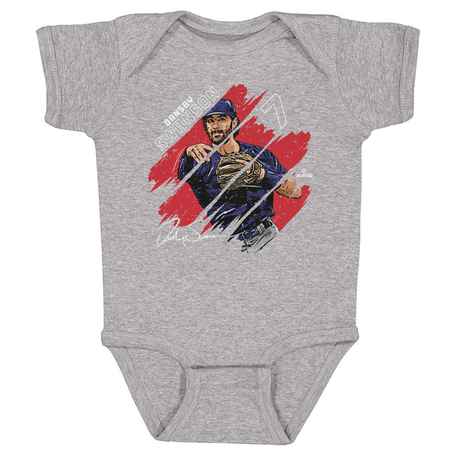 Dansby Swanson Kids Baby Onesie | 500 LEVEL