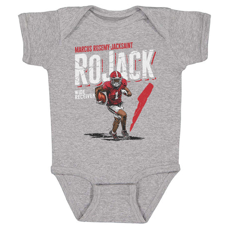 Marcus Rosemy-Jacksaint Kids Baby Onesie | 500 LEVEL