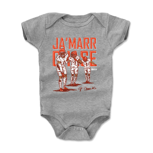 Ja'Marr Chase Kids Baby Onesie | 500 LEVEL