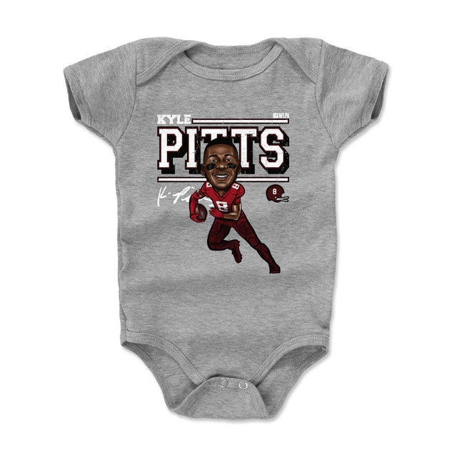 Kyle Pitts Kids Baby Onesie | 500 LEVEL