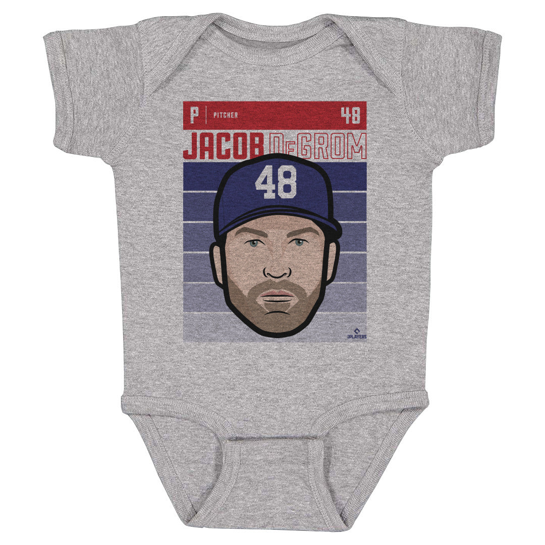 Jacob deGrom Kids Baby Onesie | 500 LEVEL