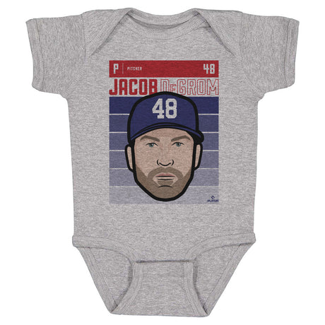 Jacob deGrom Kids Baby Onesie | 500 LEVEL