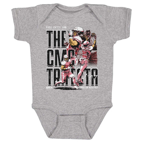 Christian McCaffrey Kids Baby Onesie | 500 LEVEL
