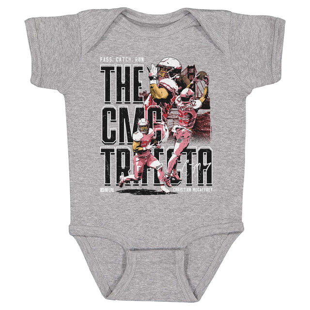 Christian McCaffrey Kids Baby Onesie | 500 LEVEL