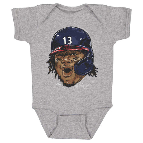 Ronald Acuna Jr. Kids Baby Onesie | 500 LEVEL