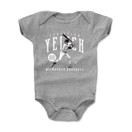 Christian Yelich Kids Baby Onesie | 500 LEVEL