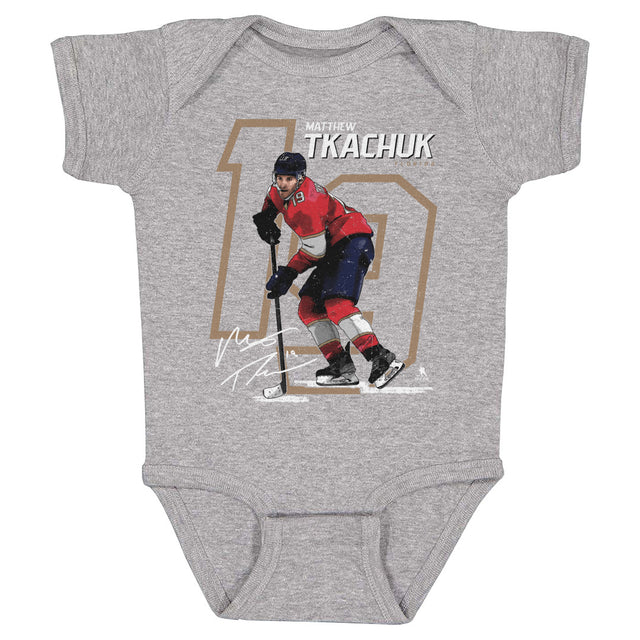 Matthew Tkachuk Kids Baby Onesie | 500 LEVEL