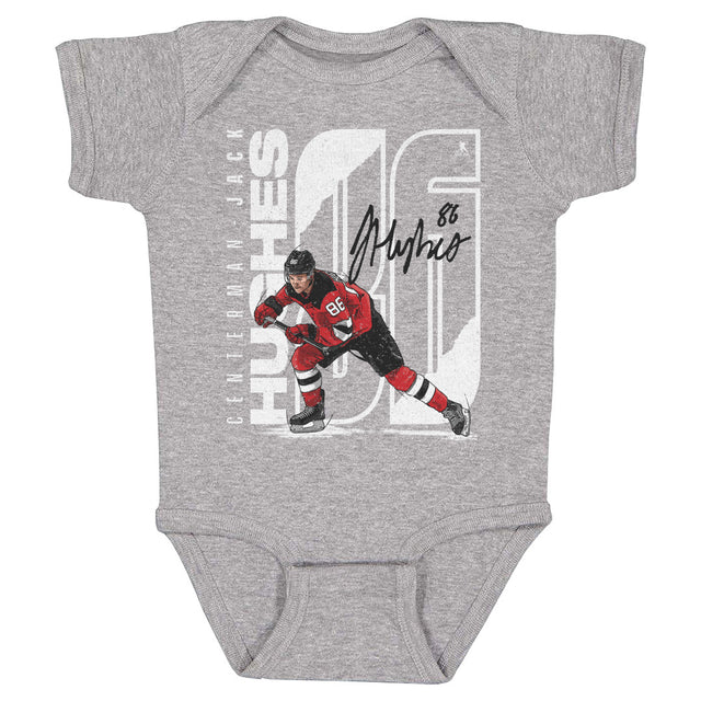 Jack Hughes Kids Baby Onesie | 500 LEVEL