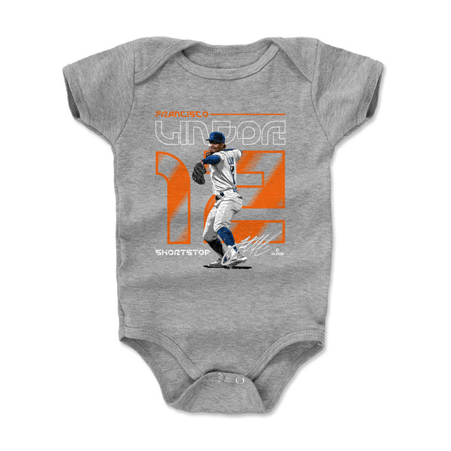 Francisco Lindor Kids Baby Onesie | 500 LEVEL