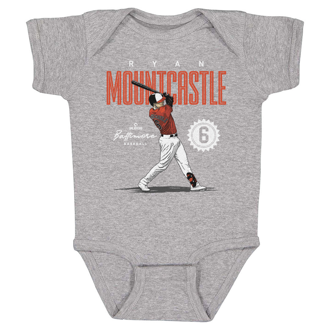 Ryan Mountcastle Kids Baby Onesie | 500 LEVEL