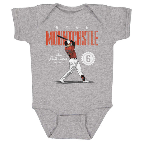 Ryan Mountcastle Kids Baby Onesie | 500 LEVEL