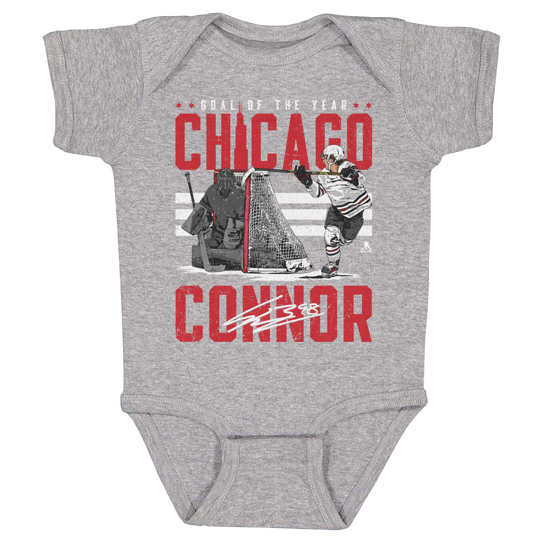 Connor Bedard Kids Baby Onesie | 500 LEVEL