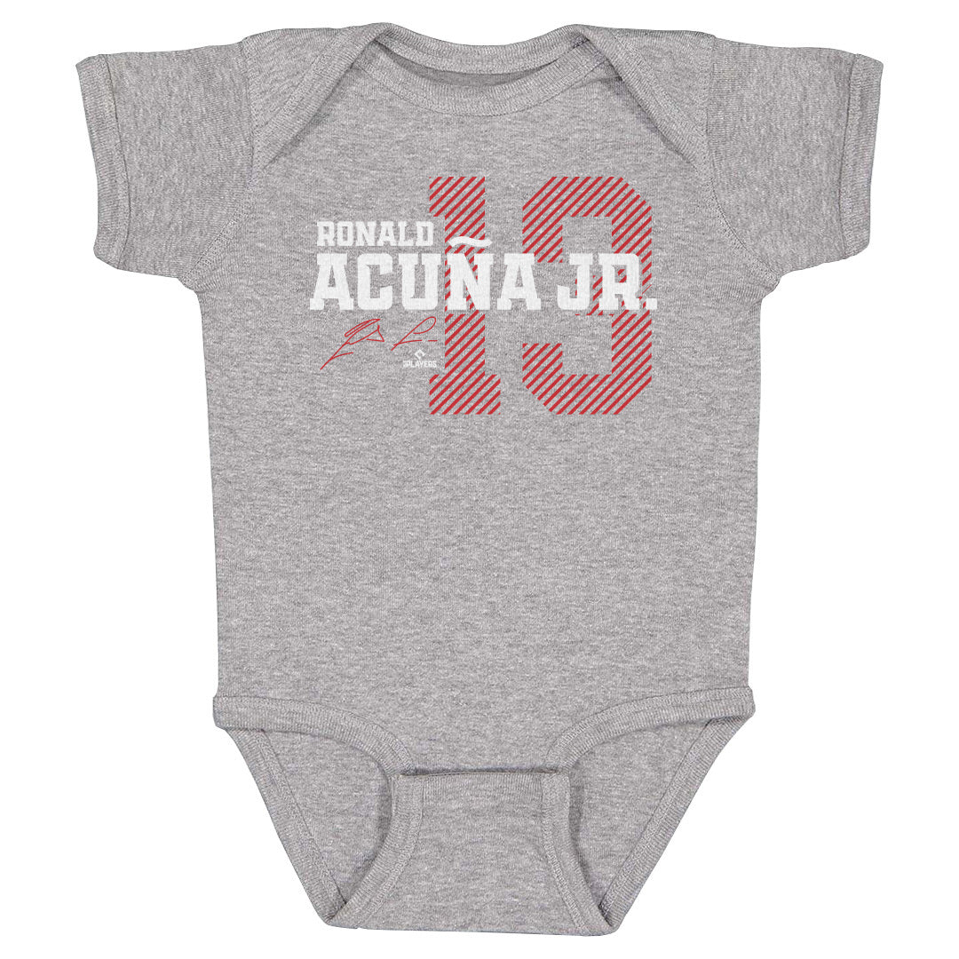 Ronald Acuna Jr. Kids Baby Onesie | 500 LEVEL