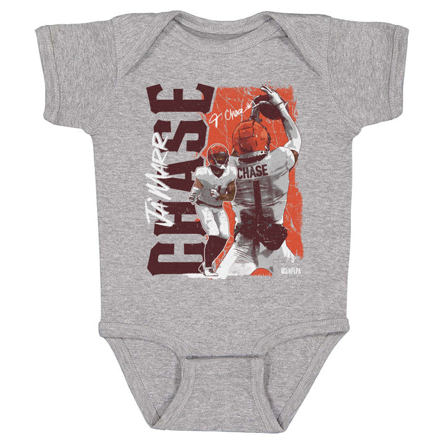 Ja'Marr Chase Kids Baby Onesie | 500 LEVEL