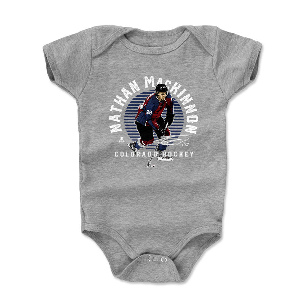 Nathan MacKinnon Kids Baby Onesie | 500 LEVEL