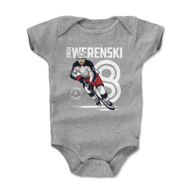 Zach Werenski Kids Baby Onesie | 500 LEVEL