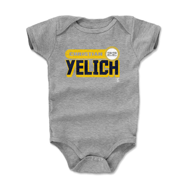 Christian Yelich Kids Baby Onesie | 500 LEVEL