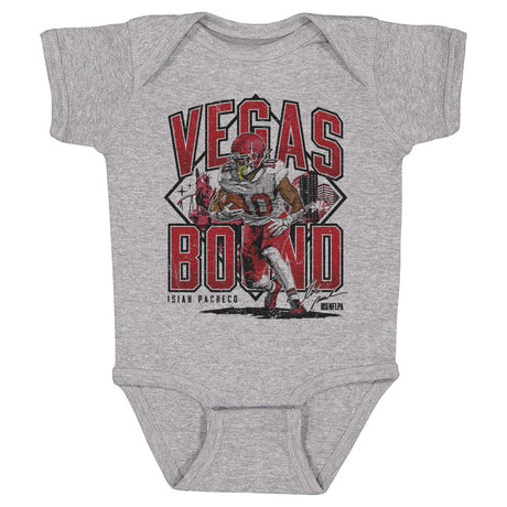Isiah Pacheco Kids Baby Onesie | 500 LEVEL
