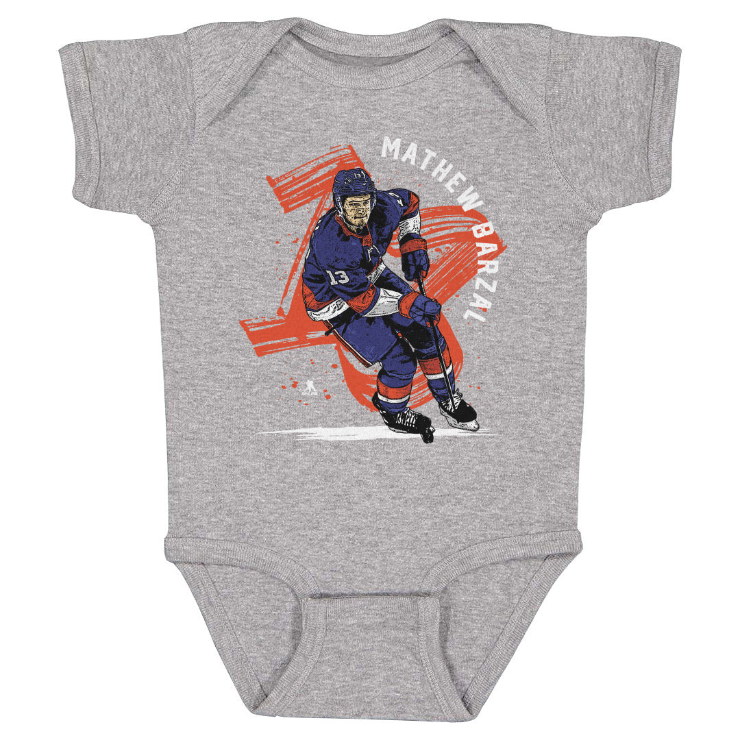 Mathew Barzal Kids Baby Onesie | 500 LEVEL