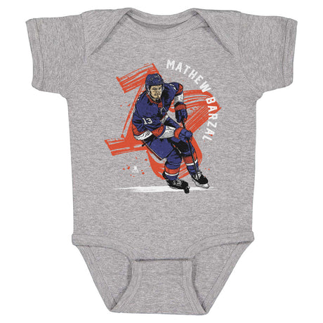 Mathew Barzal Kids Baby Onesie | 500 LEVEL