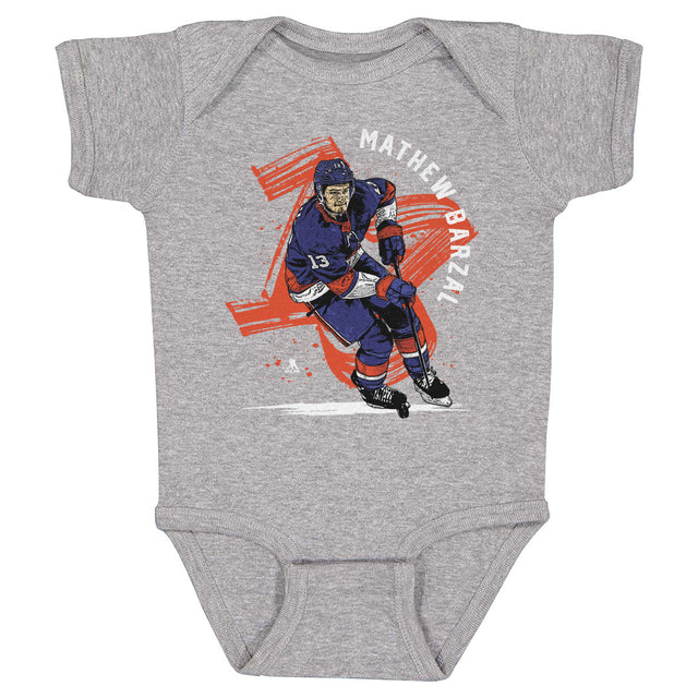 Mathew Barzal Kids Baby Onesie | 500 LEVEL