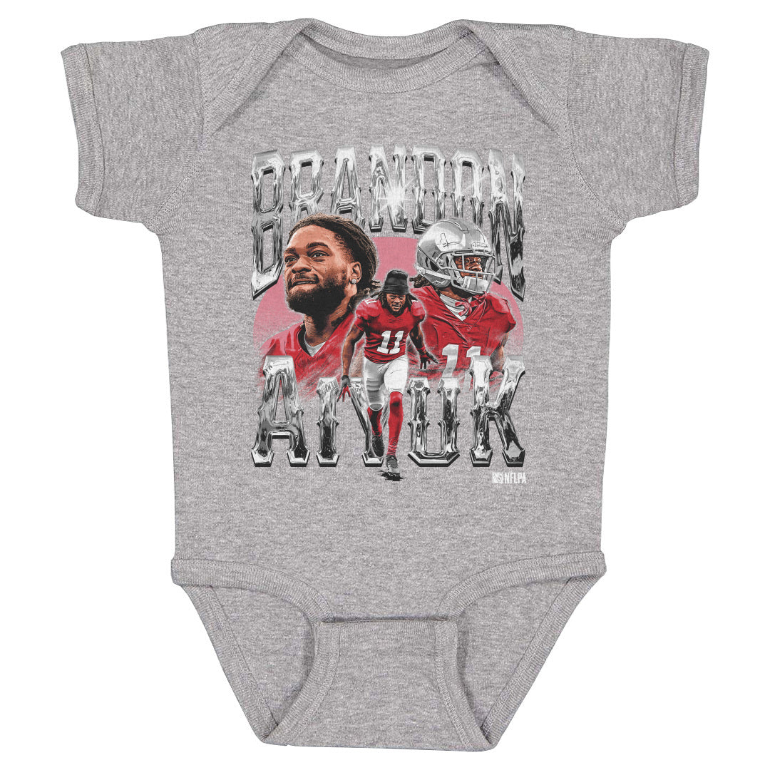 Brandon Aiyuk Kids Baby Onesie | 500 LEVEL