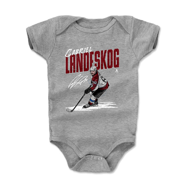 Gabriel Landeskog Kids Baby Onesie | 500 LEVEL