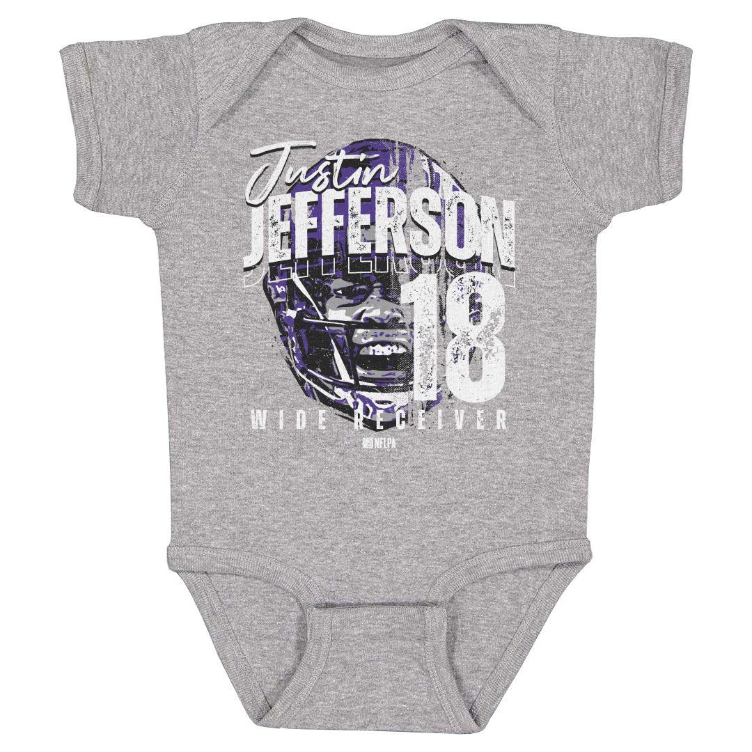 Justin Jefferson Kids Baby Onesie | 500 LEVEL