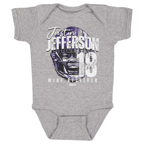 Justin Jefferson Kids Baby Onesie | 500 LEVEL