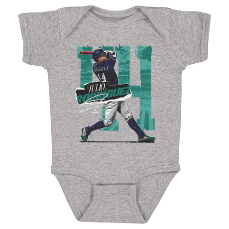 Julio Rodriguez Kids Baby Onesie | 500 LEVEL