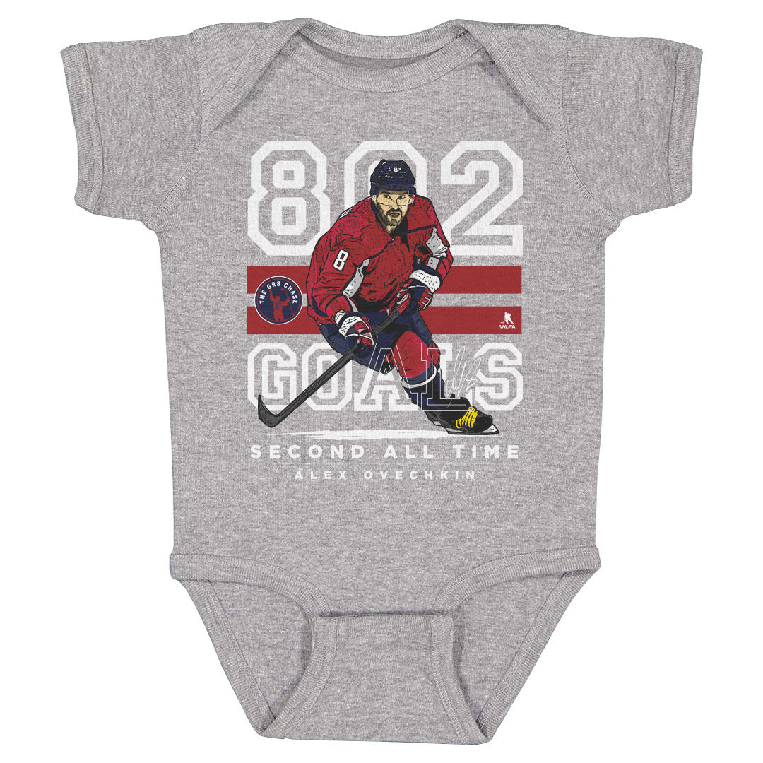 Alex Ovechkin Kids Baby Onesie | 500 LEVEL