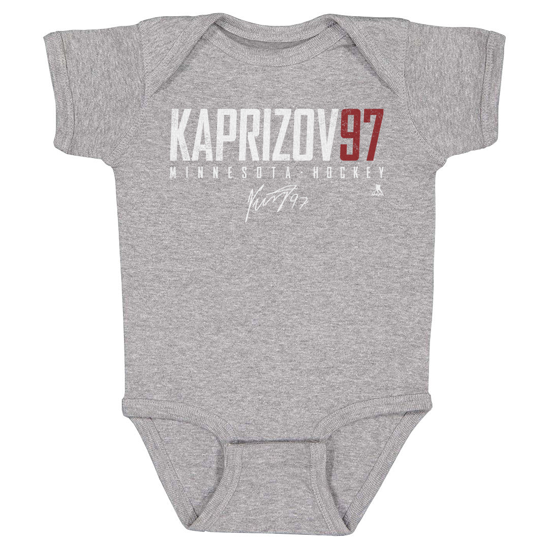 Kirill Kaprizov Kids Baby Onesie | 500 LEVEL