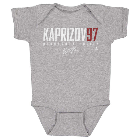 Kirill Kaprizov Kids Baby Onesie | 500 LEVEL