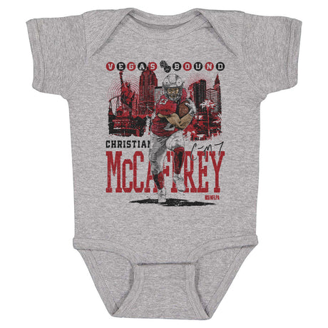 Christian McCaffrey Kids Baby Onesie | 500 LEVEL