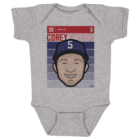 Corey Seager Kids Baby Onesie | 500 LEVEL